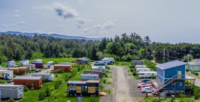 donde estacionar una tiny house