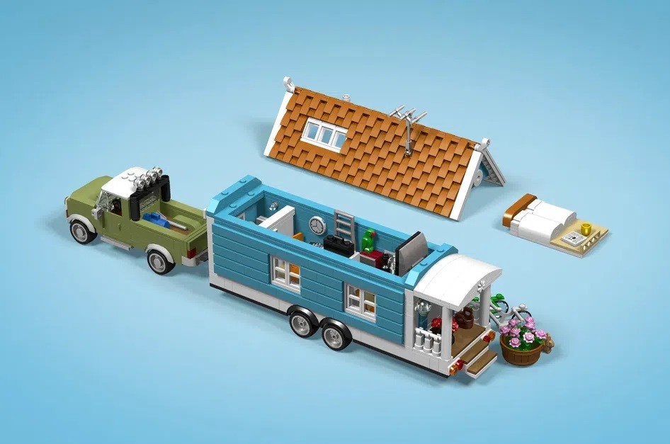 tiny house lego